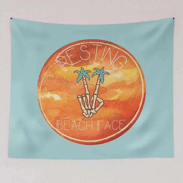 Item preview, Resting Beach Face designed and sold by DontKnowMuch.