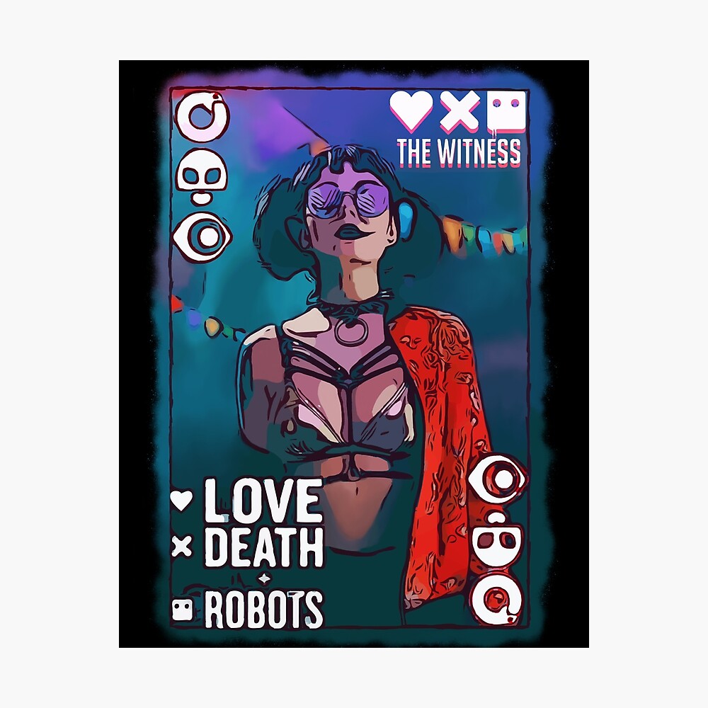 Sløset Manchuriet skrædder Love death & robots - The Witness" Poster for Sale by a133mhz | Redbubble