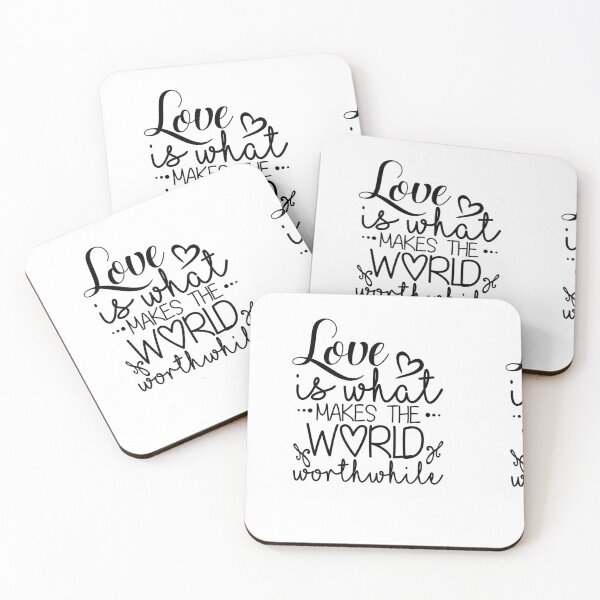 Item preview, Love makes the world worthwile designed and sold by missmarylin.