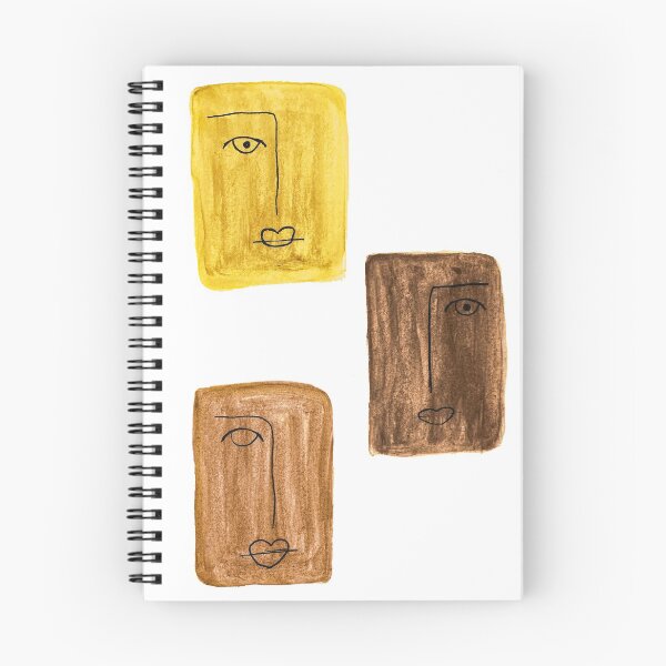 Item preview, Abstract watercolor faces designed and sold by Artdianarada.