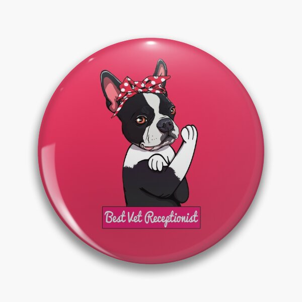 Item preview, Cute Veterinarian Receptionist Dog Cartoon designed and sold by MrEddie10.