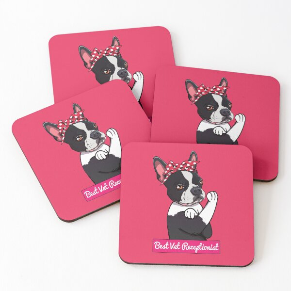 Item preview, Cute Veterinarian Receptionist Dog Cartoon designed and sold by MrEddie10.