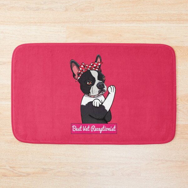 Item preview, Cute Veterinarian Receptionist Dog Cartoon designed and sold by MrEddie10.