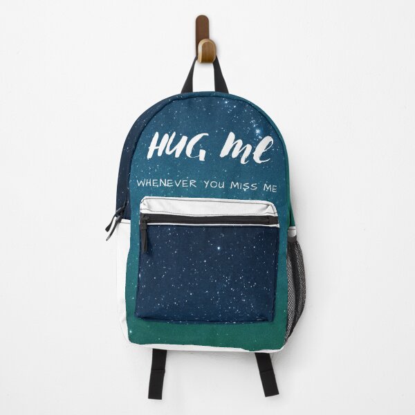 Item preview, Hug me whenever you miss me galaxy theme designed and sold by Hartsygarden.