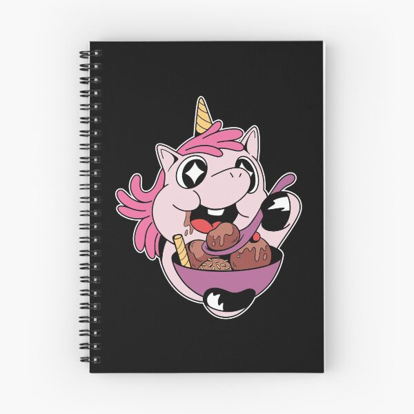 Item preview, Cute Unicorn Eating Ice Cream designed and sold by OnepixArt.