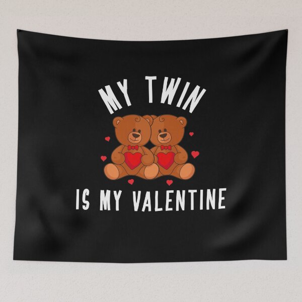 Item preview, My Twin Is My Valentine designed and sold by cool-merch.