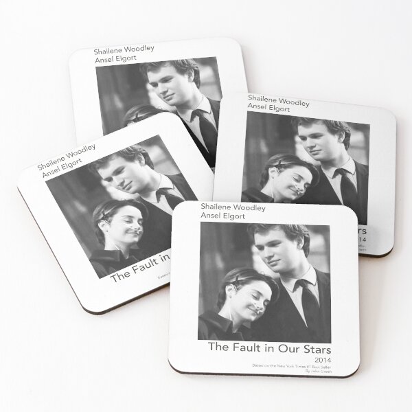 Item preview, The Fault in Our Stars Movie Poster ( B&W ) designed and sold by emersongf.