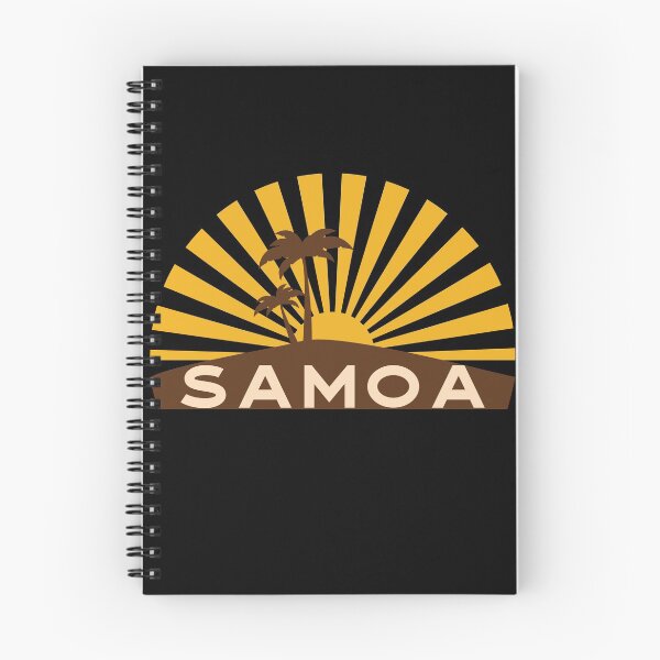 Item preview, Samoa Pacific Vintage Sunset Tropical Island designed and sold by Hoiho Adventure Shirts.
