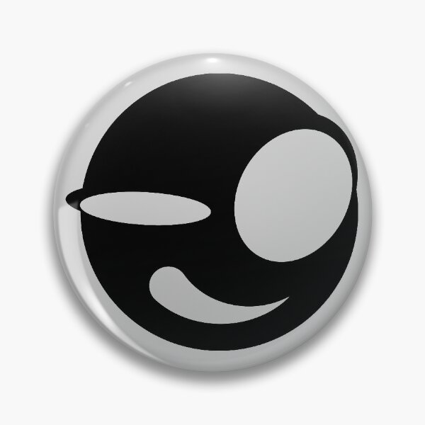 Item preview, Round Face - Insane (Black) designed and sold by CatMaGo.