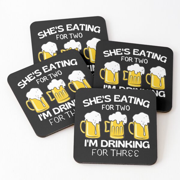 Item preview, She's Eating For Two I'm Drinking For Three designed and sold by ds-4.