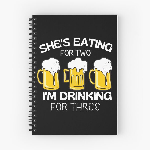 Item preview, She's Eating For Two I'm Drinking For Three designed and sold by ds-4.
