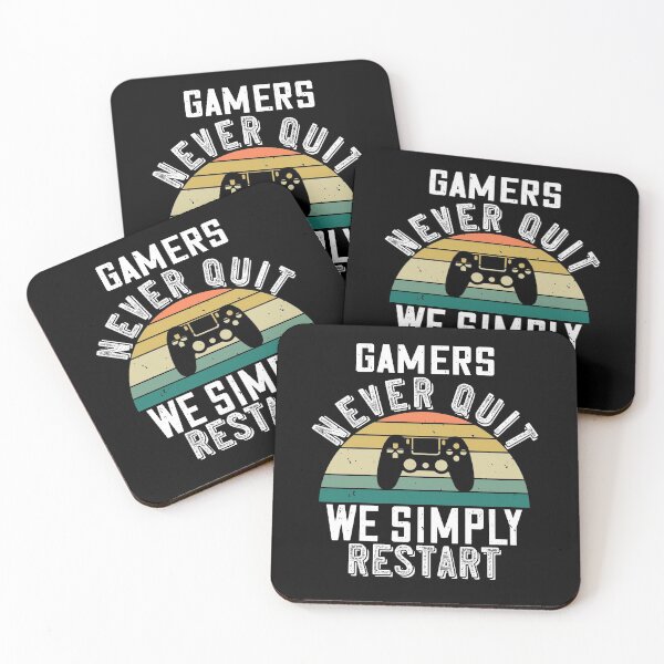 Item preview, Gamers Never Quit We Simply Restart designed and sold by Hapoel.