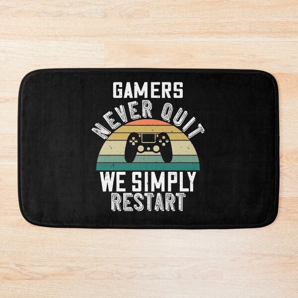 Item preview, Gamers Never Quit We Simply Restart designed and sold by Hapoel.