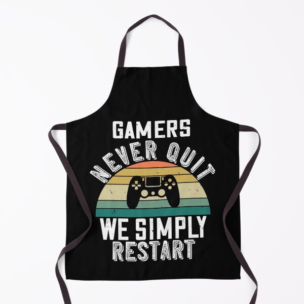 Item preview, Gamers Never Quit We Simply Restart designed and sold by Hapoel.