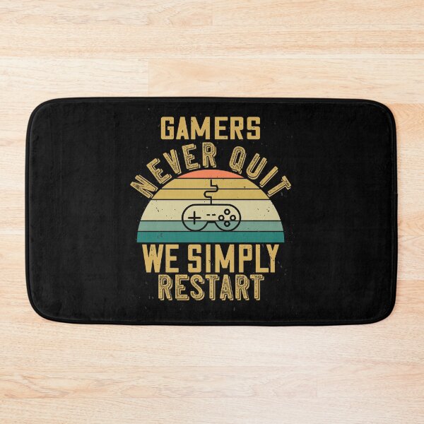 Item preview, Gamers Never Quit We Simply Restart designed and sold by Hapoel.