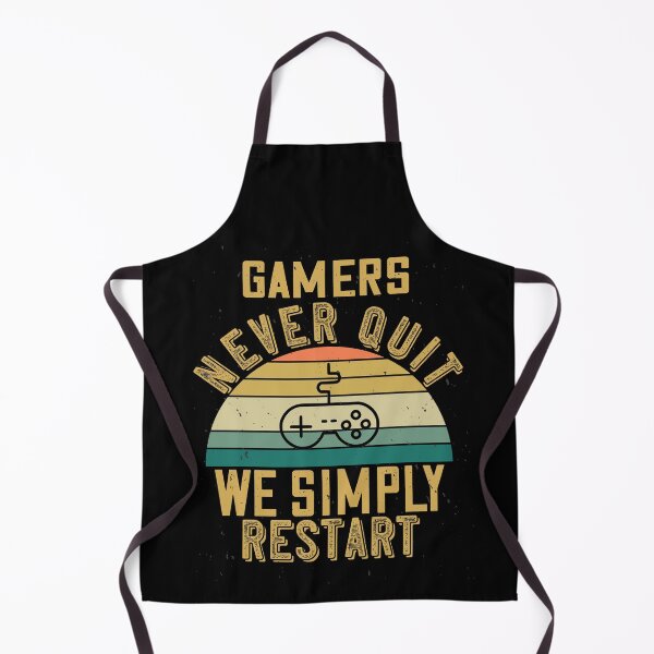 Item preview, Gamers Never Quit We Simply Restart designed and sold by Hapoel.