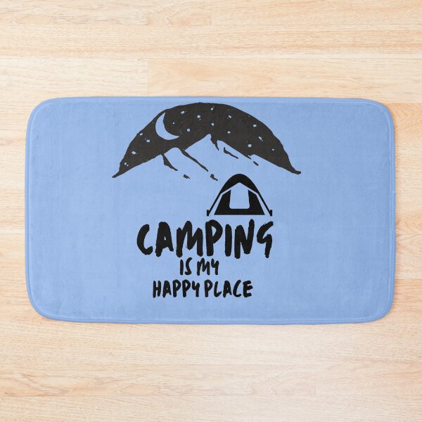 Artikelvorschau, Camping ist mein glücklicher Ort entworfen und verkauft von Lilaclown.