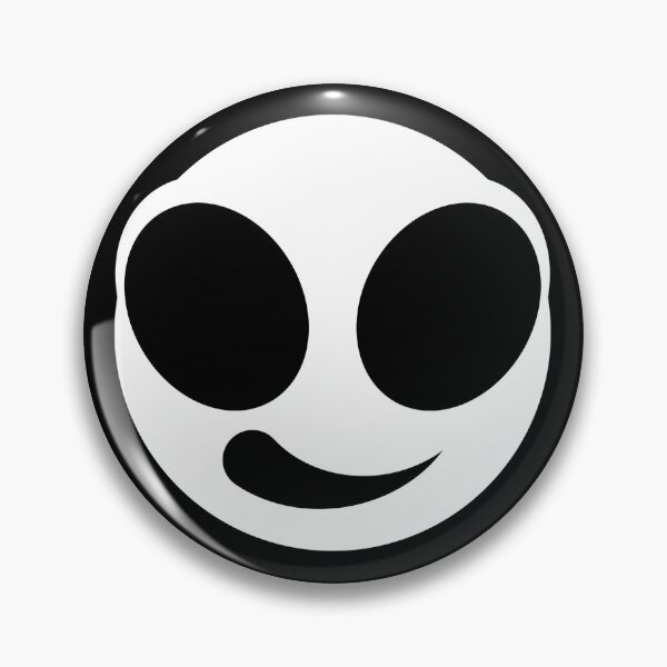 Aperçu de l'œuvre Visage rond - Heureux (blanc) créée et vendue par CatMaGo.