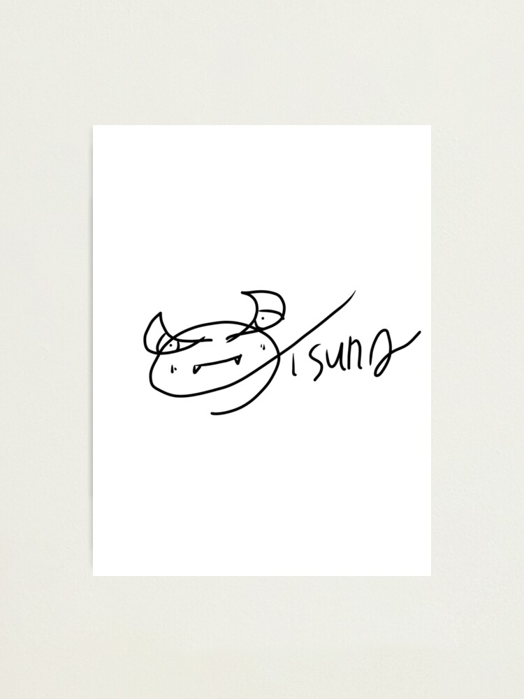 Park Jisung's signature - NCT