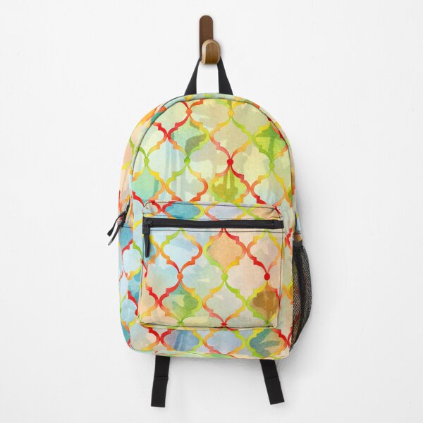 Item preview, Multicolored Lattice Geometric Pattern designed and sold by Lynnea Washburn.