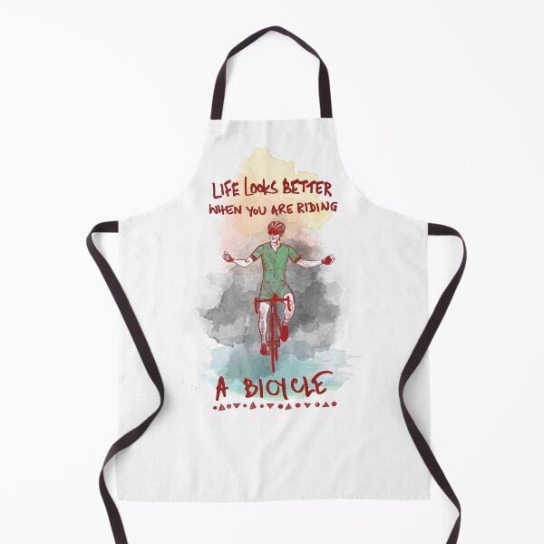 Item preview, Life is better when you are riding a Bicycle - Road Bikes designed and sold by Wildflower-Art.