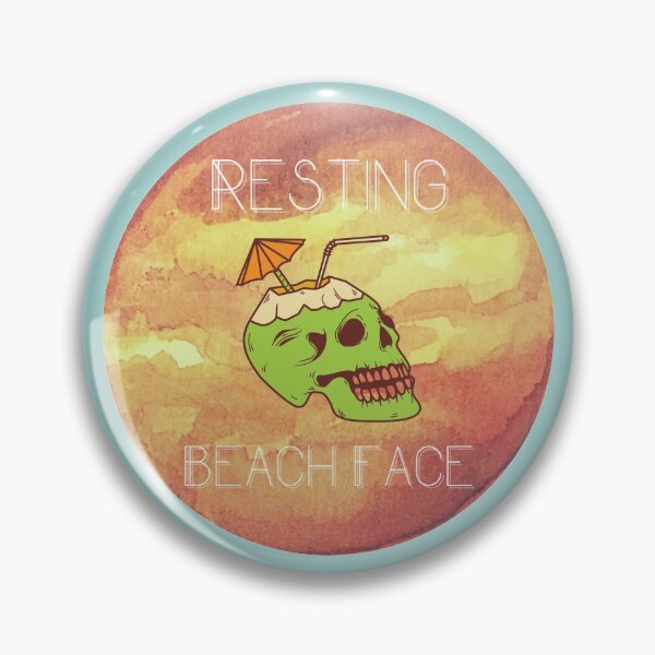 Item preview, Resting Beach Face designed and sold by DontKnowMuch.