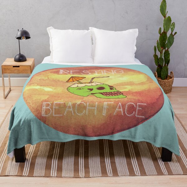 Item preview, Resting Beach Face designed and sold by DontKnowMuch.