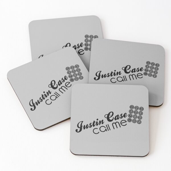Item preview, Justin Case: Call Me (Black) designed and sold by CatMaGo.