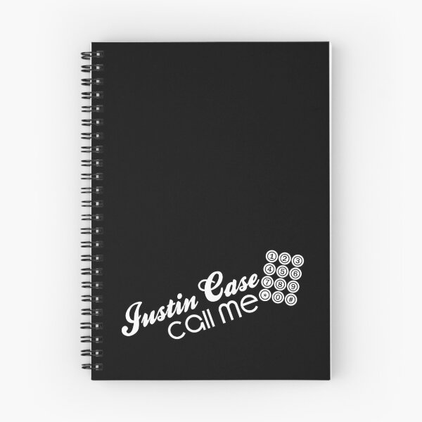 Item preview, Justin Case: Call Me (White) designed and sold by CatMaGo.