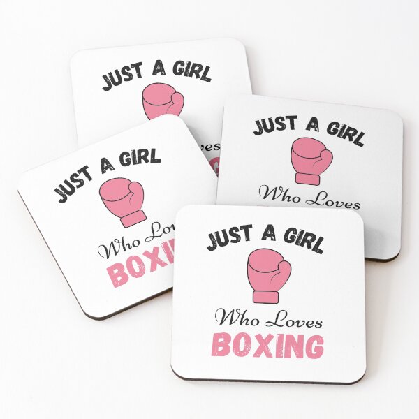 Item preview, Just a Girl Who Loves Boxing - Gift for Female Boxers designed and sold by thebreeze09.