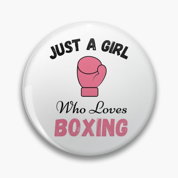 Item preview, Just a Girl Who Loves Boxing - Gift for Female Boxers designed and sold by thebreeze09.