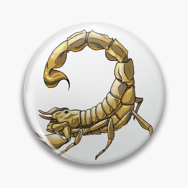 Item preview, Golden scorpion without background designed and sold by CecyLL.