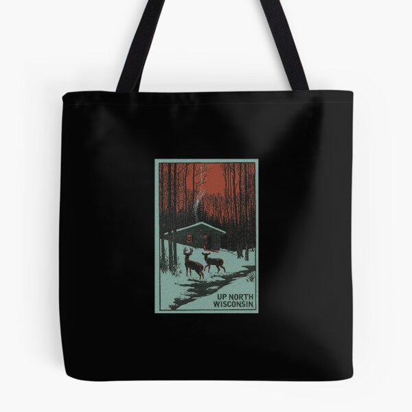 Item preview, Up North Wisconsin designed and sold by Broken Antler Designs .