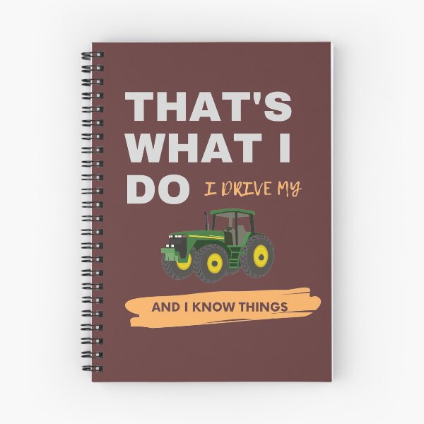Item preview, THAT'S WHAT I DO I DRIVE MY TRACTOR AND I KNOW THINGS designed and sold by Ram545.
