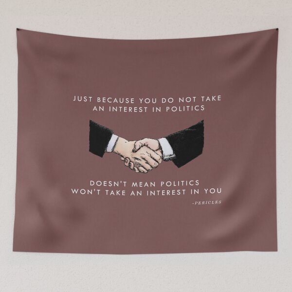 Item preview, Ancient Athens Pericles Quote for Politics designed and sold by ClassicalGreece.