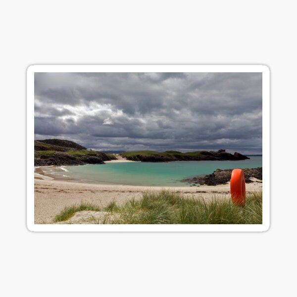 Item preview, Clachtoll Bay Cloudy Skies Turquoise Sea designed and sold by derekbeattie.