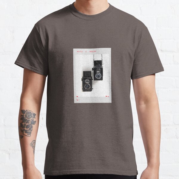 Paranoid T-Shirt Retro Funny Polaroid Vintage Joke Camera Logo