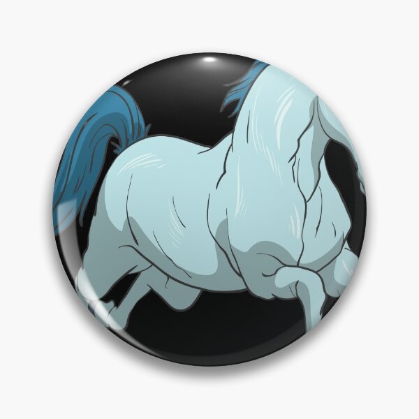 Item preview, Wild white horse designed and sold by Monkey Ful.