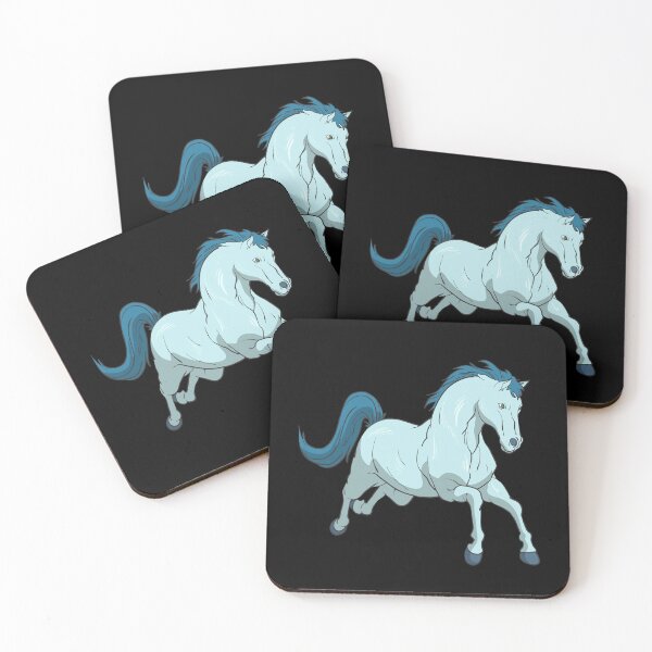 Item preview, Wild white horse designed and sold by Monkey Ful.