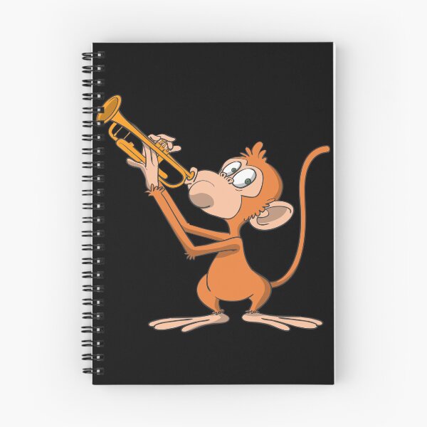 Item preview, Monkey plays the trumpet designed and sold by Monkey Ful.