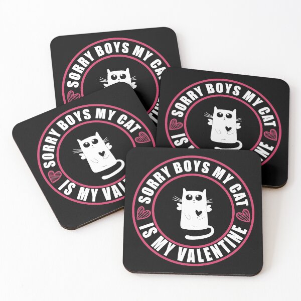 Item preview, Sorry Boys My Cat Is My Valentine designed and sold by yoshra.