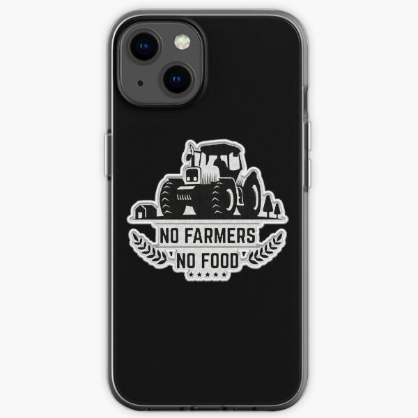 No Farmers No Food Patch iPhone Soft Case