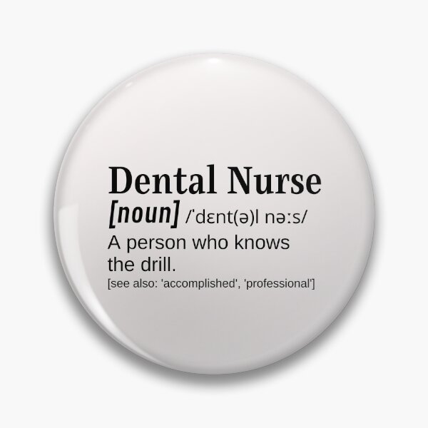 Item preview, Dental Nurse Hygienist Funny Dictionary Definition Knows the Drill  designed and sold by DefinitionX.