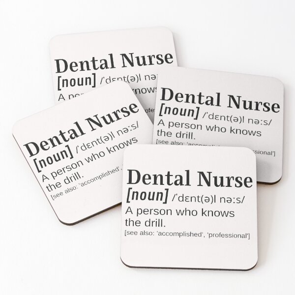 Item preview, Dental Nurse Hygienist Funny Dictionary Definition Knows the Drill  designed and sold by DefinitionX.
