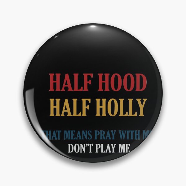 Item preview, HALF HOOD HALF HOLY designed and sold by camelia khaled.