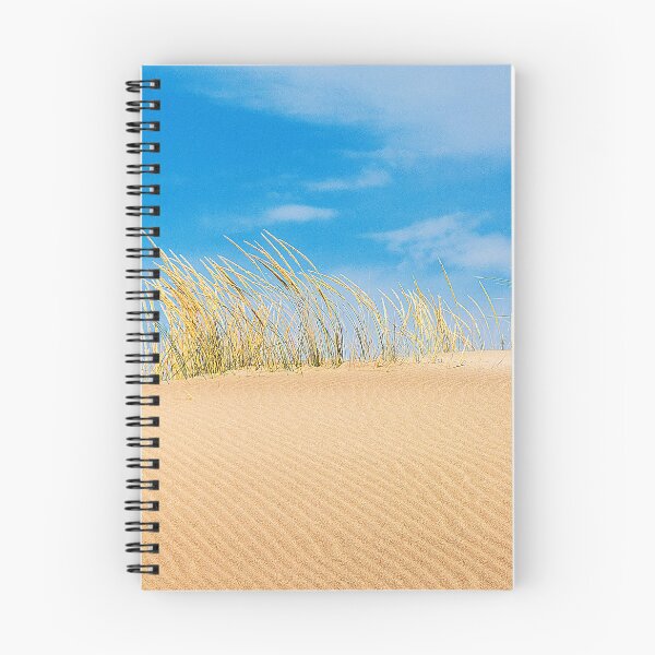 Item preview, Sea grass and dunes against a blue sky on a Camargue beach, France designed and sold by Michael Brewer.