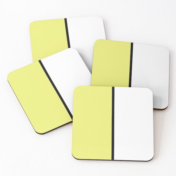 Item preview, Mondrian Yellow And White designed and sold by rewstudio.