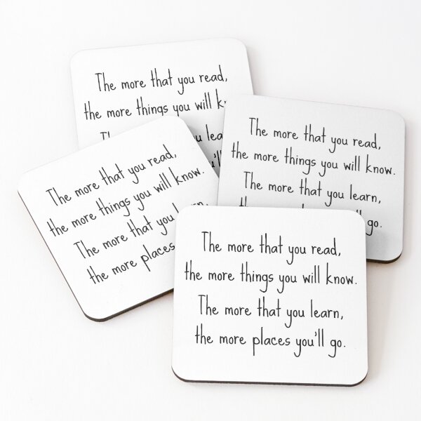 Item preview, The more that you read - Dr. Seuss designed and sold by KMIKBAL7.