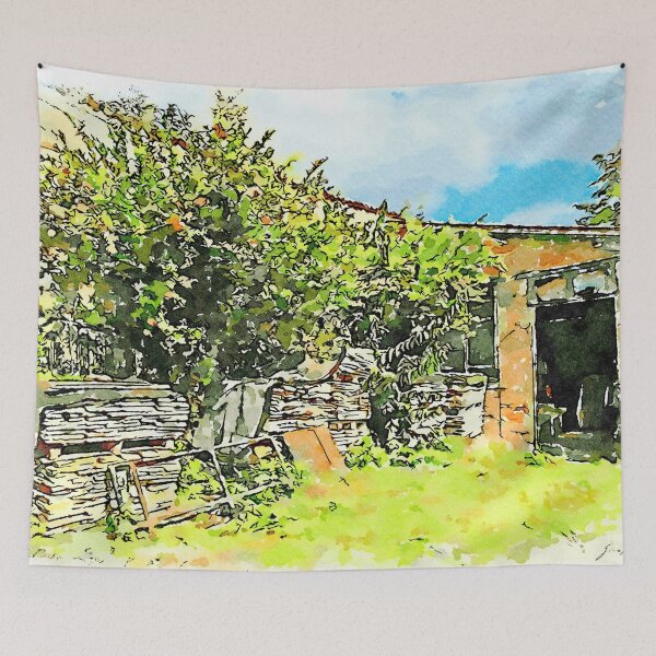 Item preview, Hortus Conclusus: pomegranate trees designed and sold by Giuseppe Cocco.