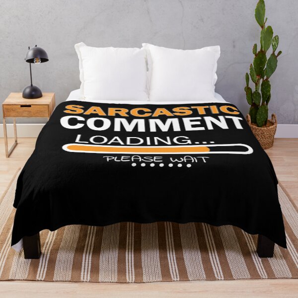 Item preview, sarcastic comment loading designed and sold by JKHart.